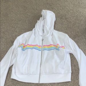 Forever 21 zip up hoodie